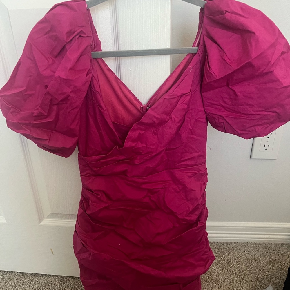 Pink cocktail dress